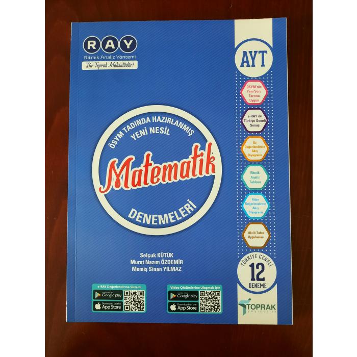 TOPRAK YAYINCILIK AYT MATEMATİK DENEMELERİ