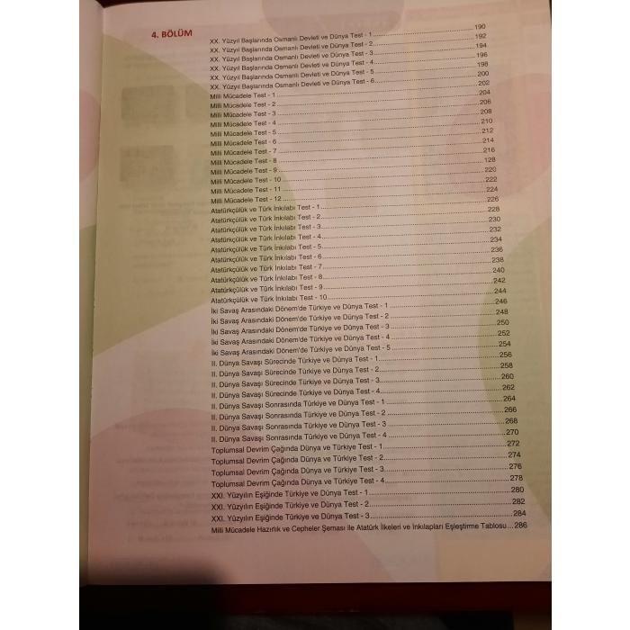 TYT TARİH SORU BANKASI